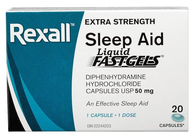 Rexall Extra Strength Sleep Aid Fastgels (1 unit)