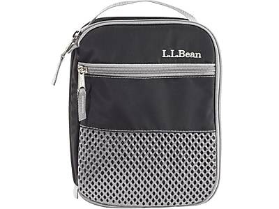 L.L.Bean Lunch Bag, Black/Gray, 169.07 Oz. (271893)