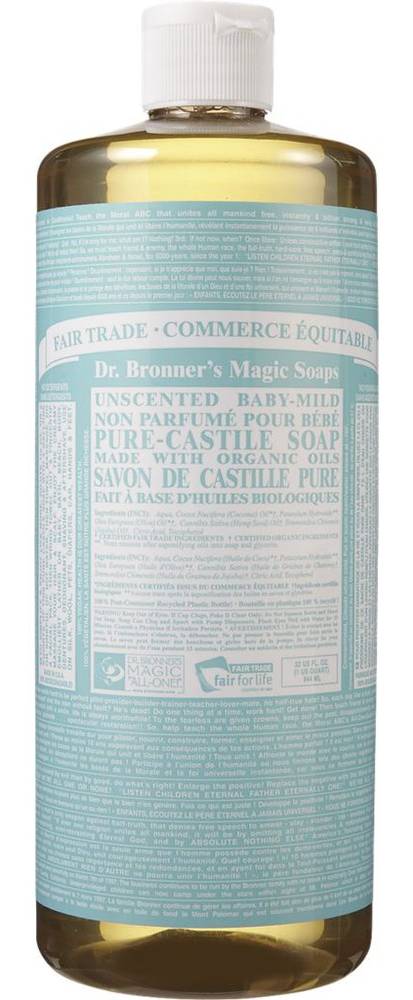 Dr. Bronner's Baby Mild Pure Castile Liquid Soap (944 ml)