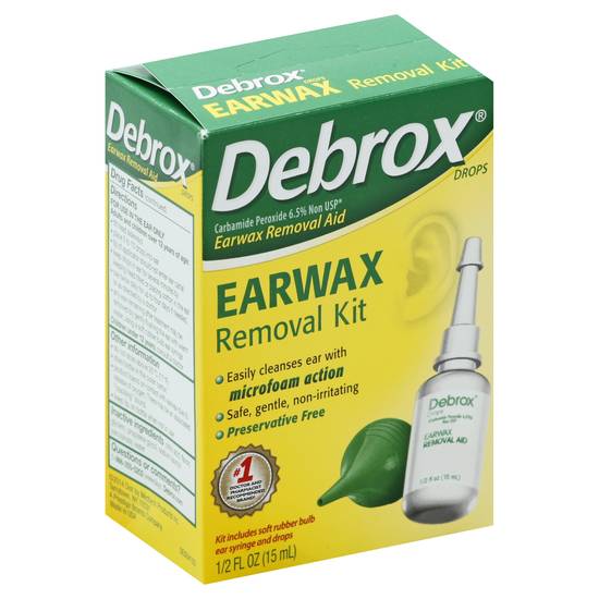 Debrox Earwax Removal Kit Microfoam Action