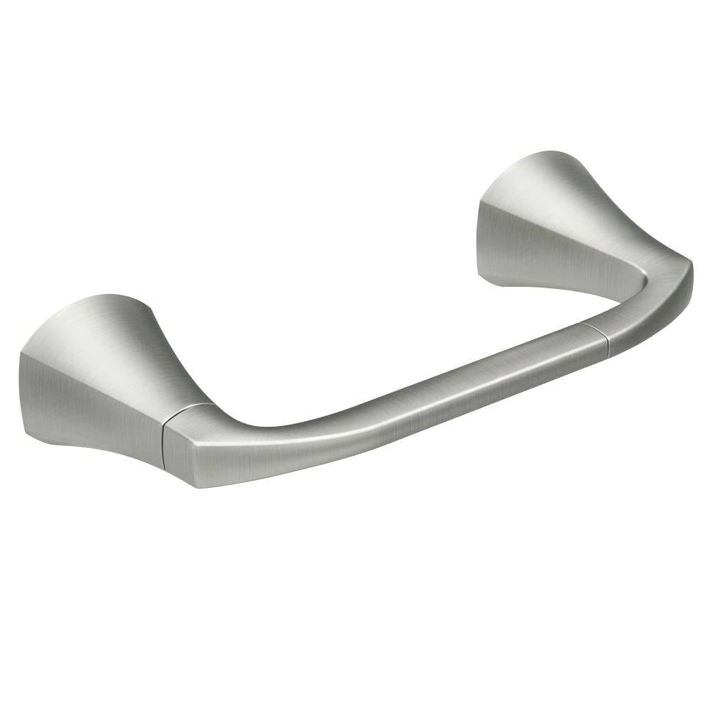 Moen Lindor Brushed Nickel Wall Mount Pivot Toilet Paper Holder | MY8708BN