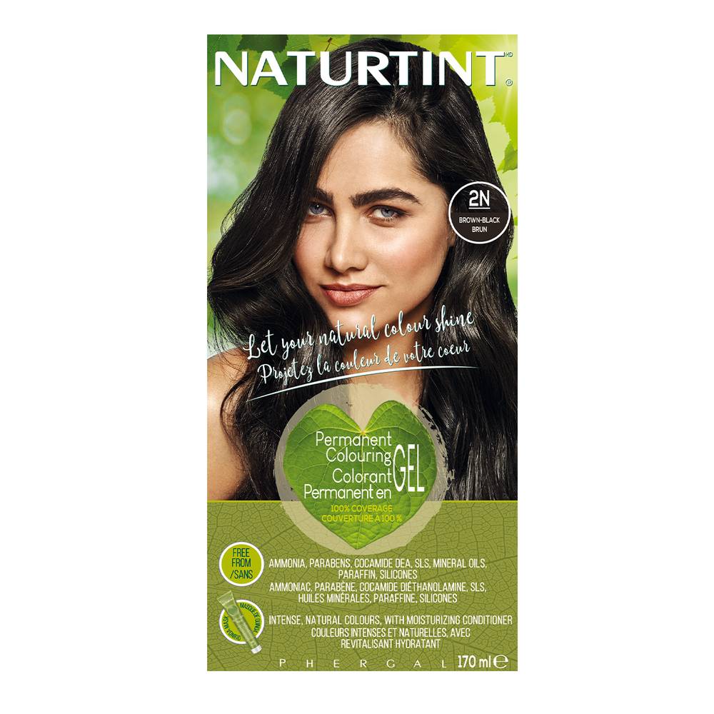 Naturtint Hair Colour Brown Black 2n (1 unit)