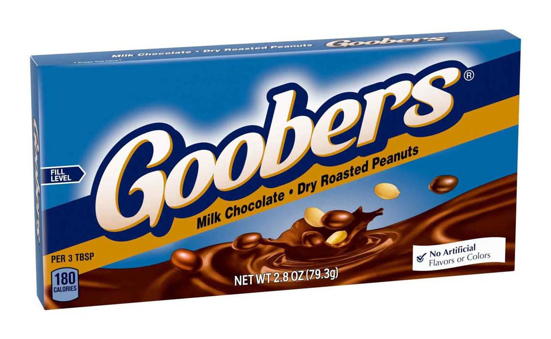Goobers Milk Chocolate Covered Dry Roasted Peanuts (2.8 oz)