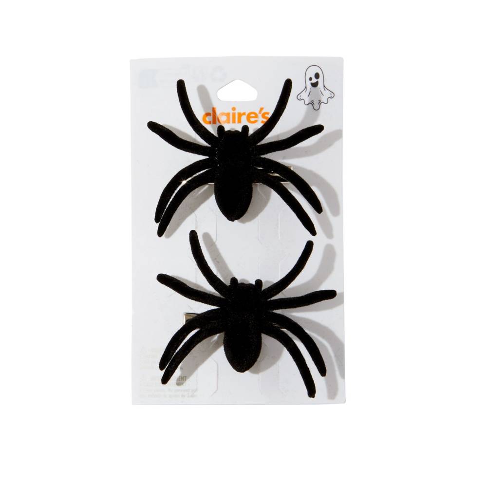 Claire'S Halloween Spider Barrettes