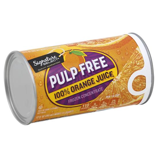 Signature Select Pulp Free Orange Juice (12 fl oz)