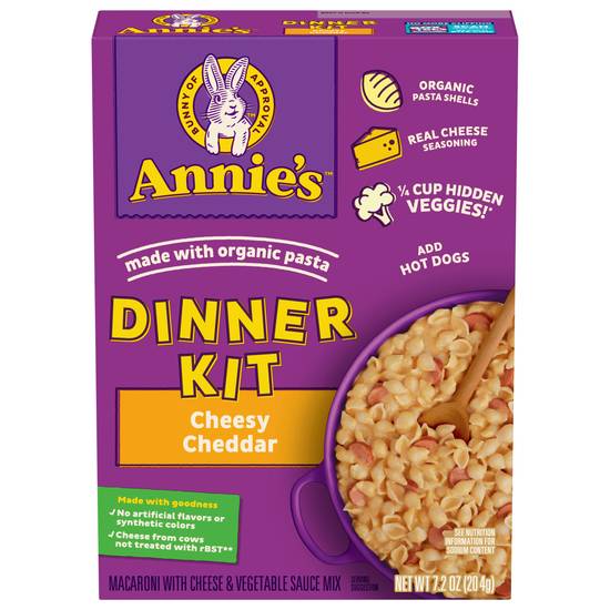 Annie's Cheesy Cheddar Dinner Kit