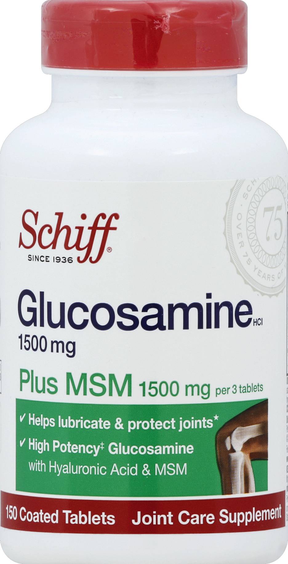 Schiff Glucosamine 1500 mg (150 tablets)