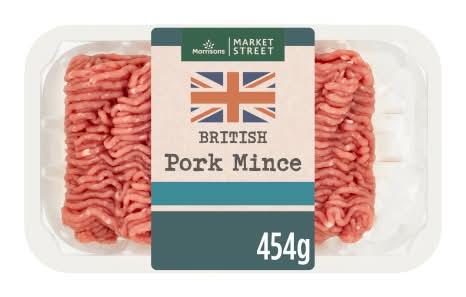 Morrisons Market Street 5% Fat British Pork Mince (454g)