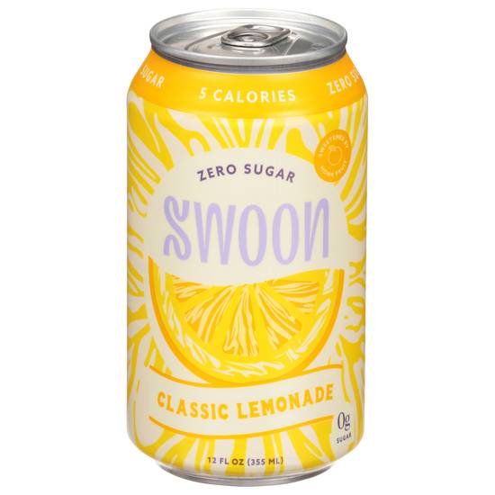 Swoon Zero Sugar Juice (12 fl oz) (classic lemonade)