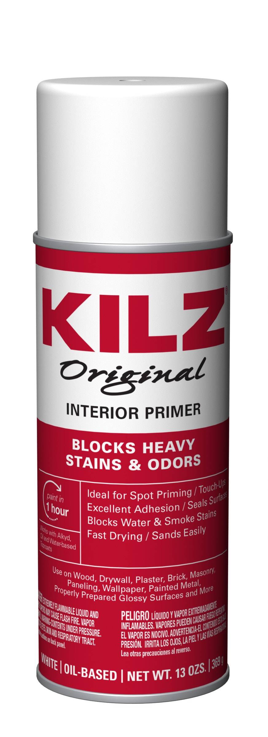 KILZ Original Interior Multi-purpose Oil-based Wall and Ceiling Primer (13-oz) | 10004