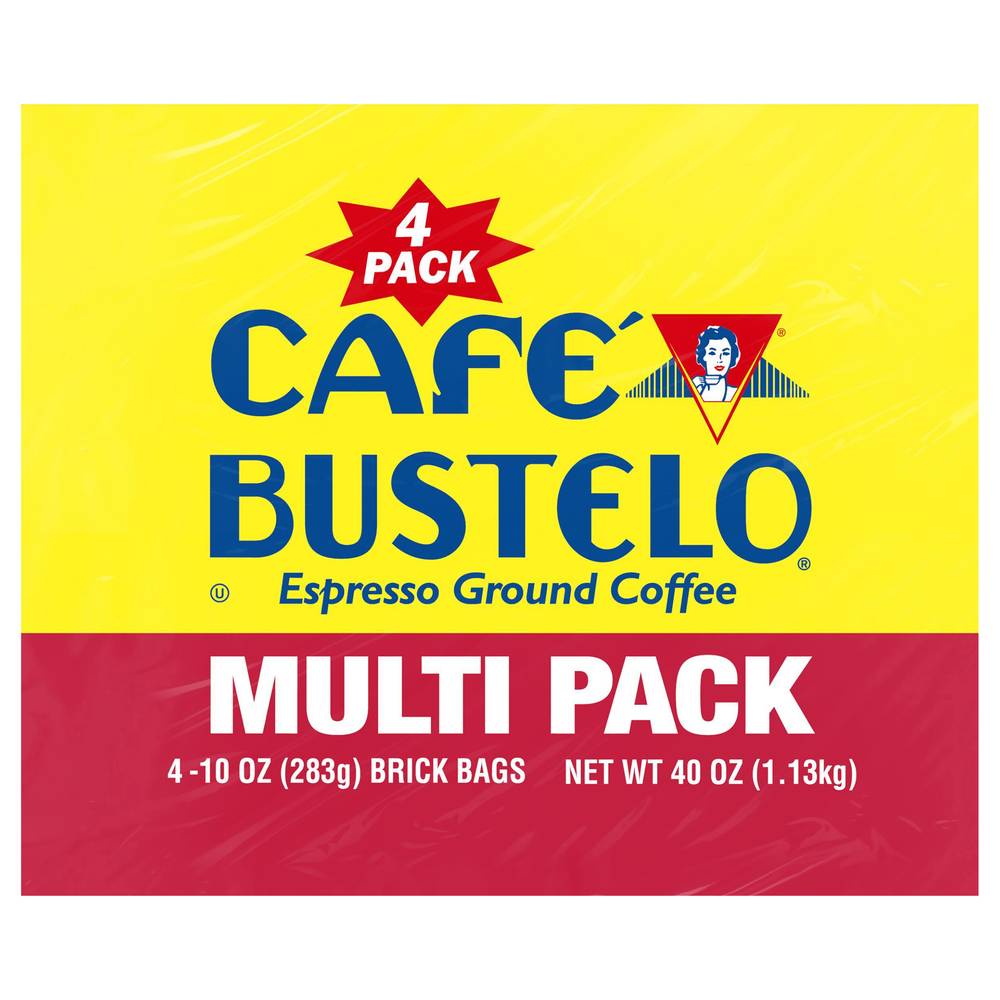 Café Bustelo Espresso Ground Coffee (10 oz, 4 ct)