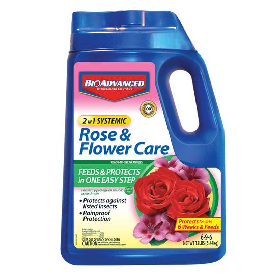 Bioadvanced 2 in 1 Systemic Rose & Flower Care (12 lbs)