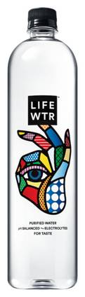 LIFE WTR Purified Water 1L Bottle