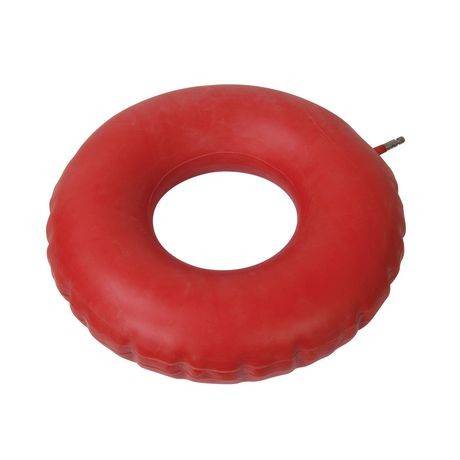 Drive Medical Inflatable Red Rubber Cushion (1 unit)