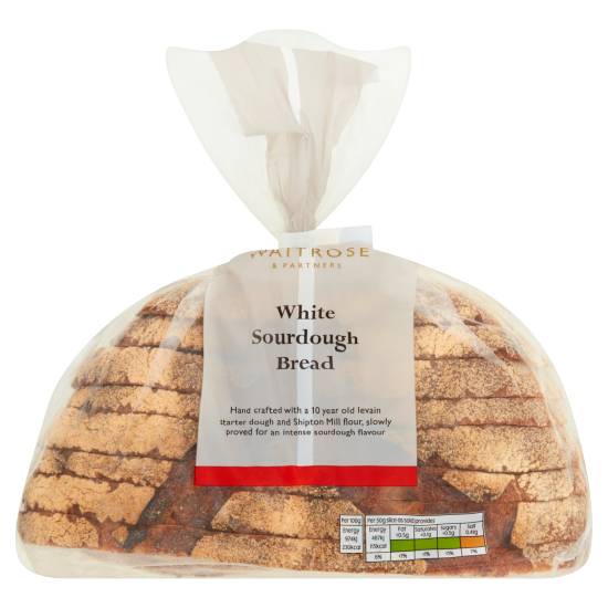 No.1 Waitrose & Partners White Sourdough Bread