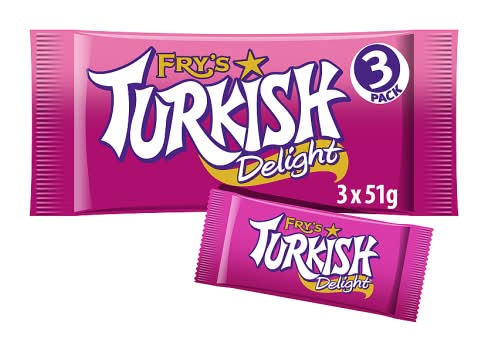 Fry's Turkish Delight Chocolate Bar (3 x 51g)