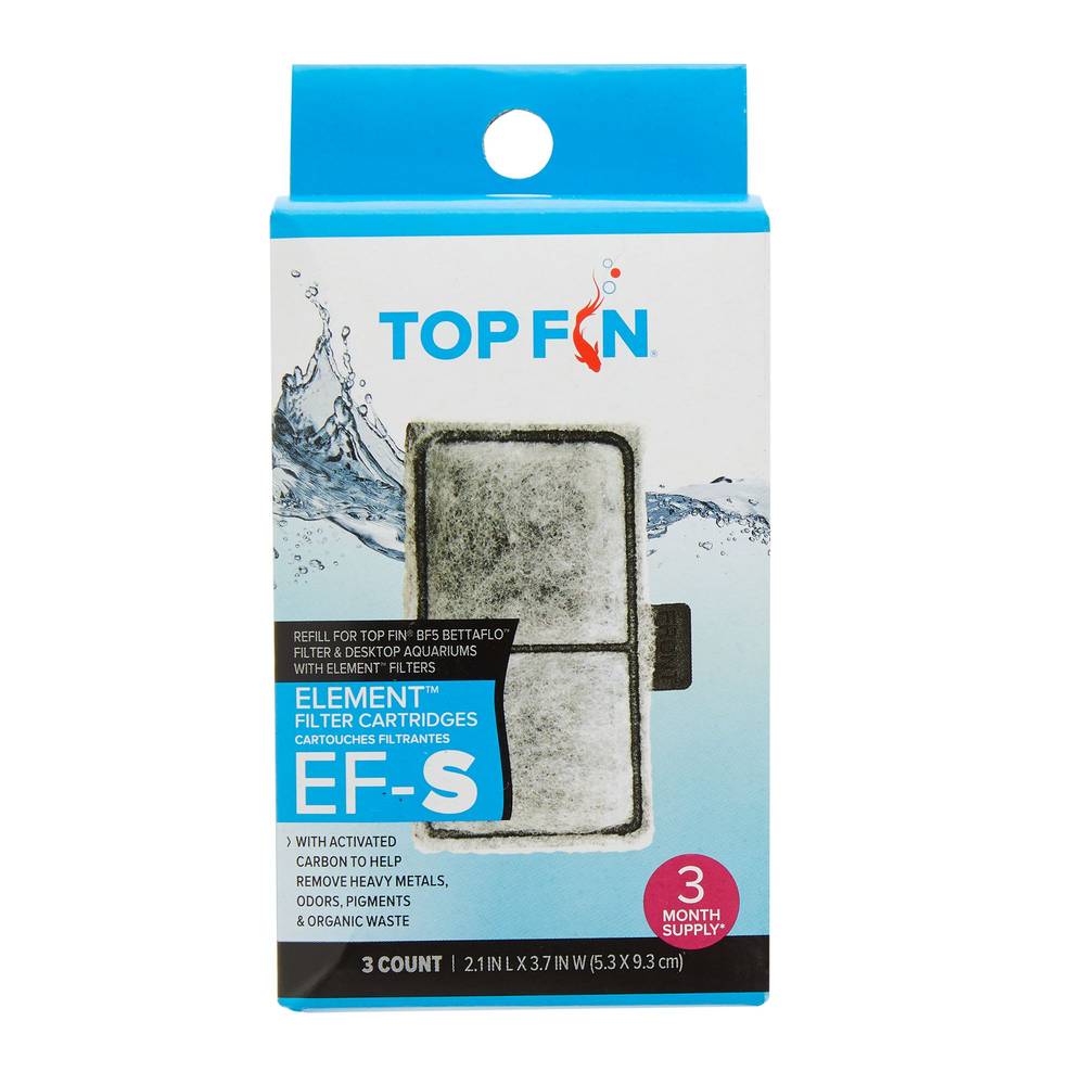 Top Fin® Element EF-S Filter Cartridges (Size: 3 Count)