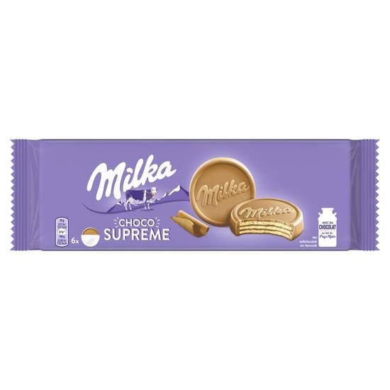 Milka - Gaufrettes chocolat au lait  (6 pièces)