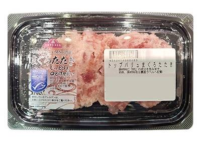 トップバリュ　ＭＳＣまぐろたたき　７０g