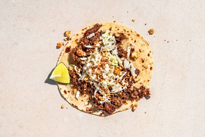 Cola Braised Brisket Taco