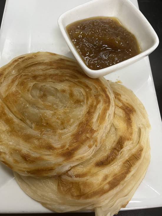 Parota (2pcs) & Mango chutney