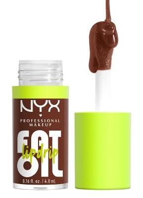 NYX Professional Makeup Fat Oil Lip Drip Lip Gloss, Livin The Cream (0.16 fl oz)