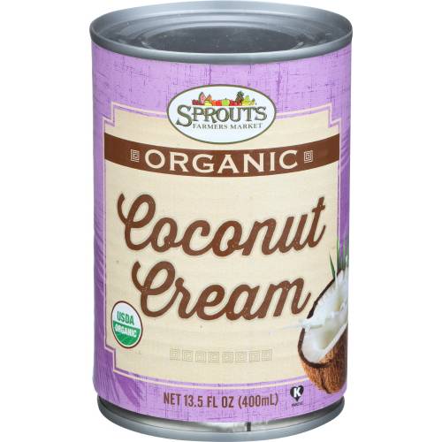 Sprouts Organic Coconut Cream