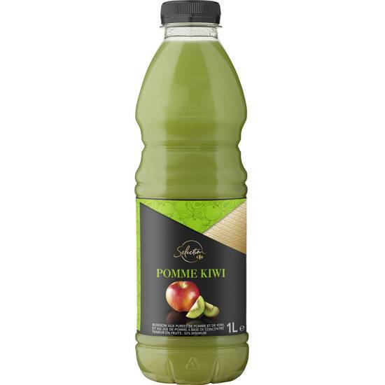 Carrefour Sélection - Jus de fruits (1 L) (pommes - kiwi)