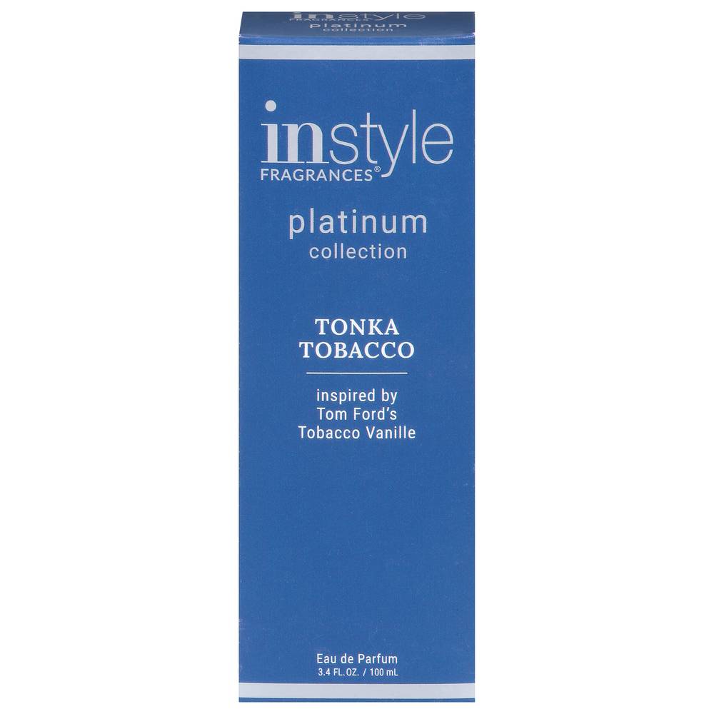 Instyle Fragrances Platinum Collection Tonka Tobacco Perfume (3.4 fl oz)