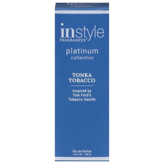 Instyle Fragrances Platinum Collection Tonka Tobacco Perfume