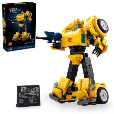 LEGO Icons Transformers Bumblebee Collectible Building Set (950 ct)