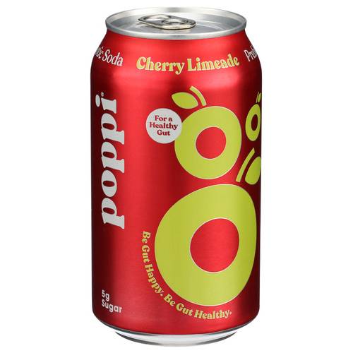 Poppi Cherry Limeade Prebiotic Soda
