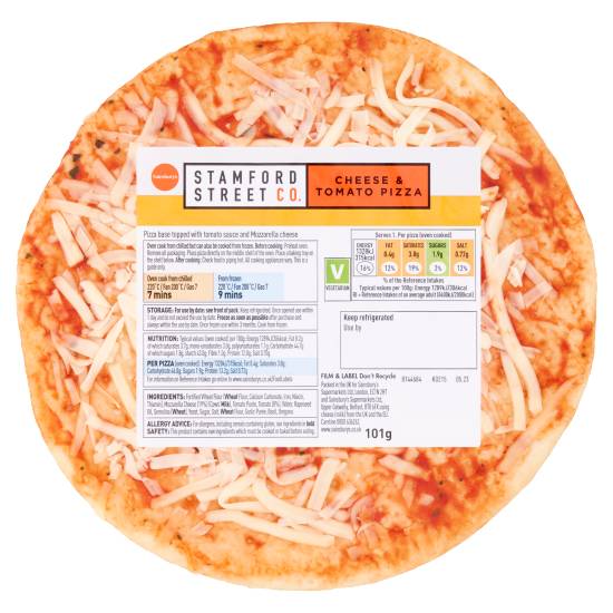 Stamford Street Co. Cheese & Tomato Pizza (101g)