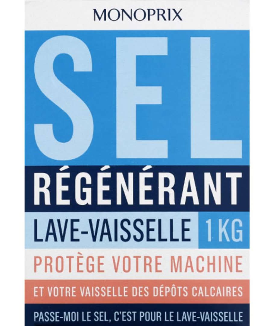 Monoprix - Sel régénérant pour lave vaisselle (1kg)