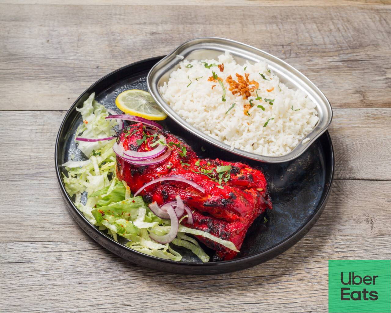 Assiette Poulet Tandoori