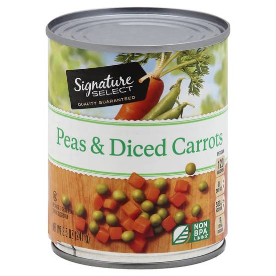 Signature Select Peas and Diced Carrots (8.5 oz)