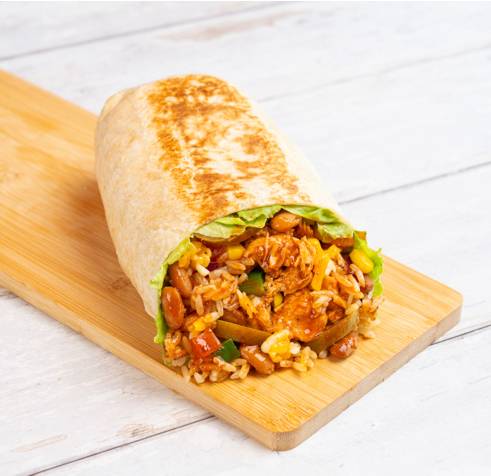 Burrito au Poulet Épicé