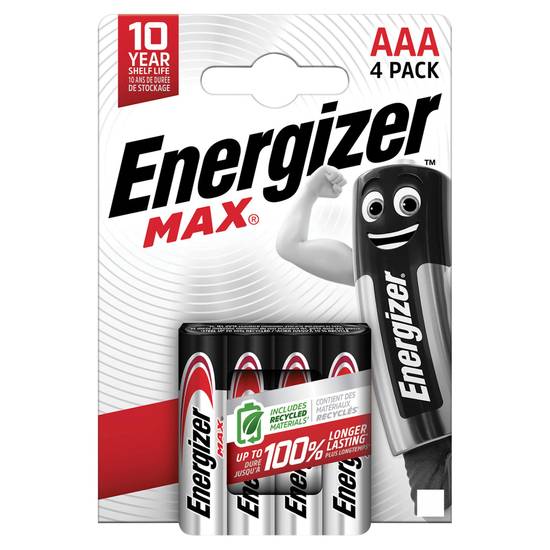 Energizer Max AAA x4