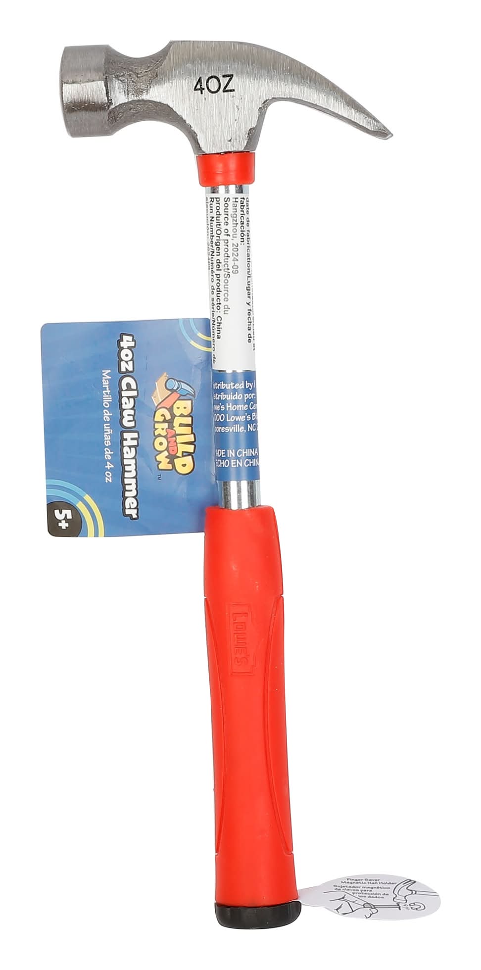 Build and Grow Kid's Hammer for Ages 5+