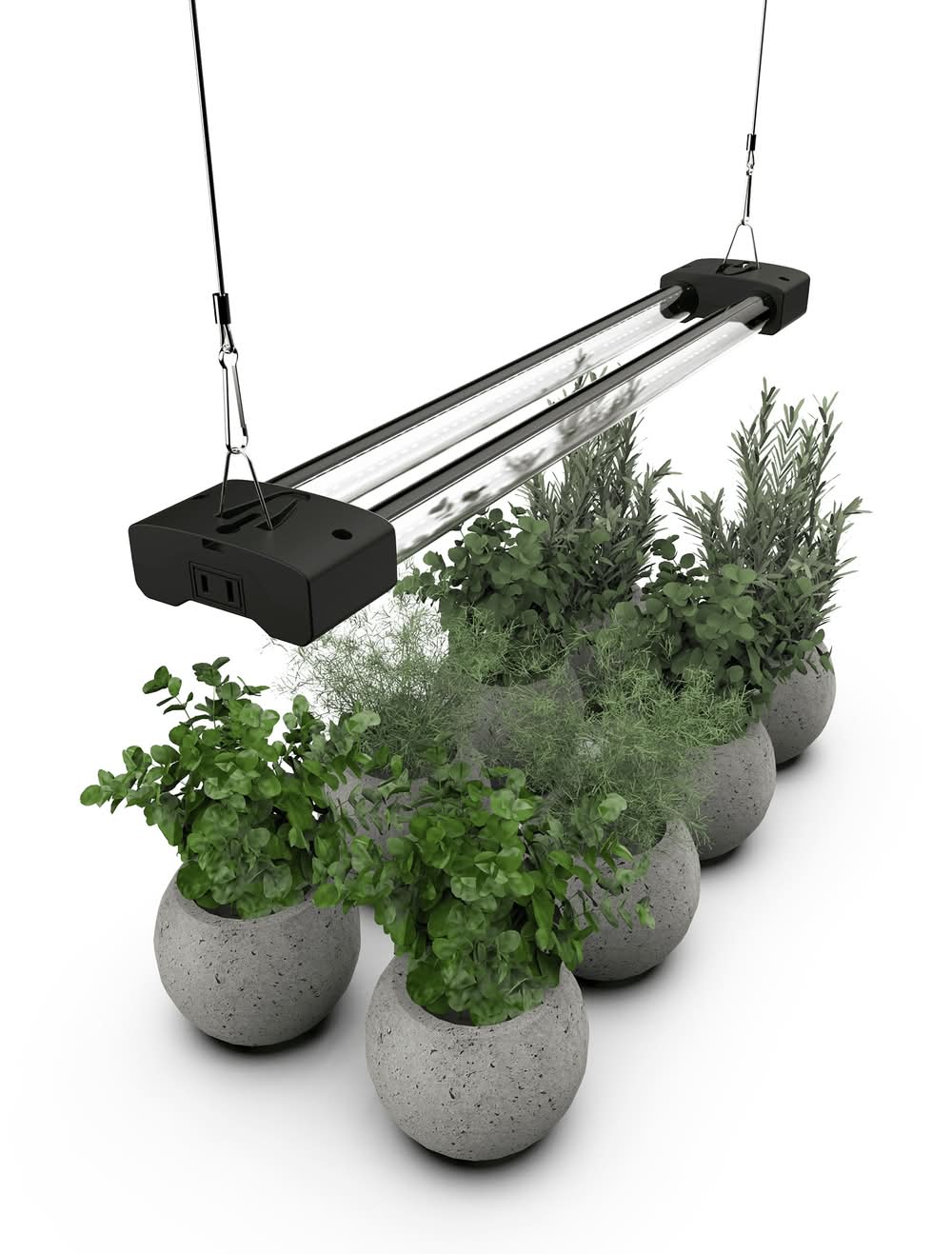 BOOST LIGHTING 22.0-in 1 -Light Black 16 -Watt Full spectrum LED Grow light kit