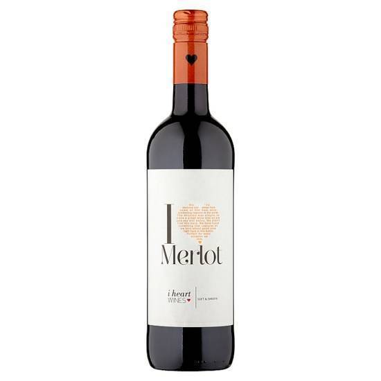 I Heart Merlot 75cl ORIGINAL PRICE £9.09