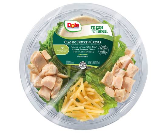 Dole · Fresh Takes Classic Chicken Caesar Salad (6.3 oz)