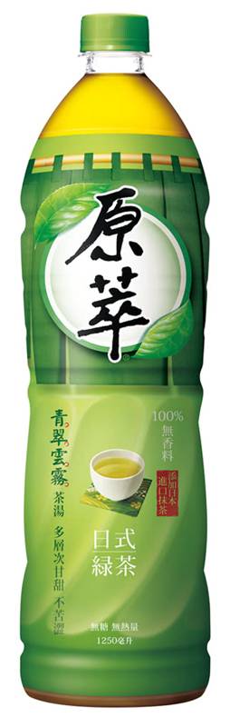 原萃日式綠茶無糖 | 1250 ml #37045241