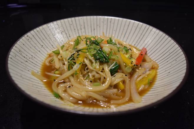 Wok Stir Fried Vegetable Udon