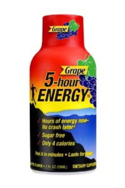 5 hour energy grape