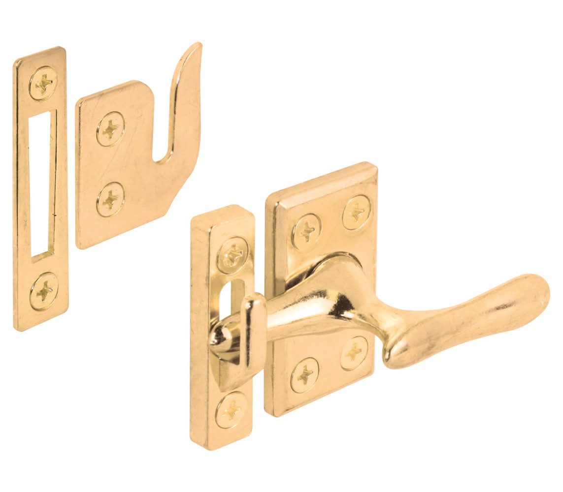 Prime-Line Brass-Plated Die-Cast Zinc Casement Lock 1 Pk