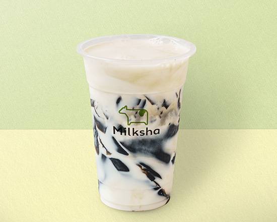 嫩仙草凍奶 Grass Jelly  Fresh Milk