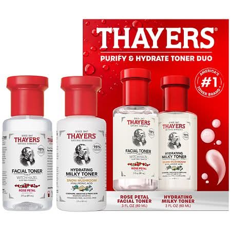 Thayers Purify & Hydrate Toner Skin Care Set (2 x 3 fl oz)