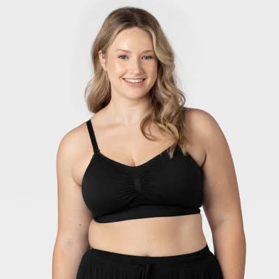 Kindred Bravely Pumping + Nursing Hands Free Bra, Women, XL, Black