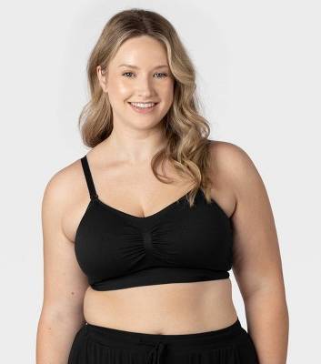 Kindred Bravely Pumping + Nursing Hands Free Bra, Women, XL, Black